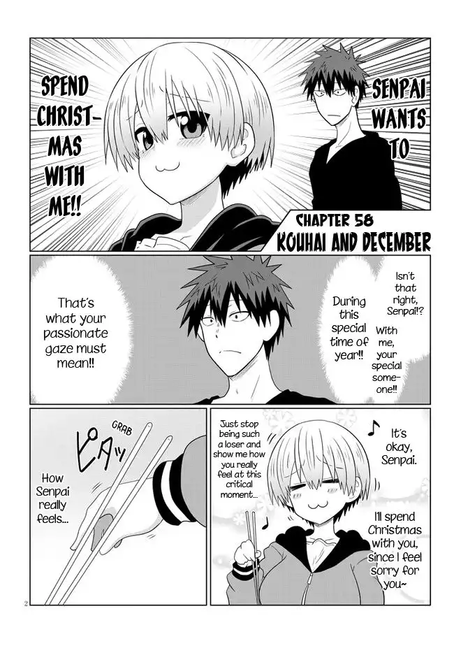 Uzaki-chan wa Asobitai! Chapter 58 2